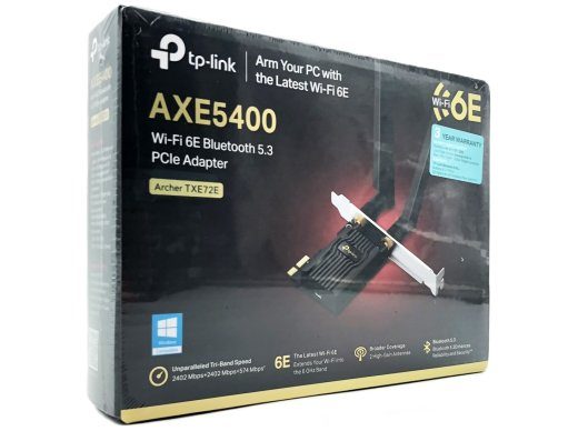TP-Link ARCHER TXE72E V1 PCI Express x1 Võrguadapter