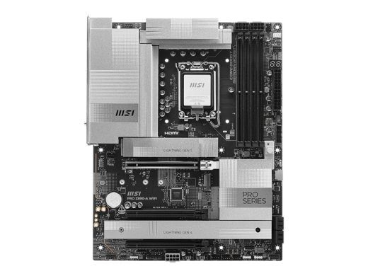MSI PRO Z890-A WIFI Protsessori perekond Intel Protsessori pesa LGA1851 DDR5 UDIMM Toetatud kõvakettaliidesed SATA, M.2 SATA ühenduste arv