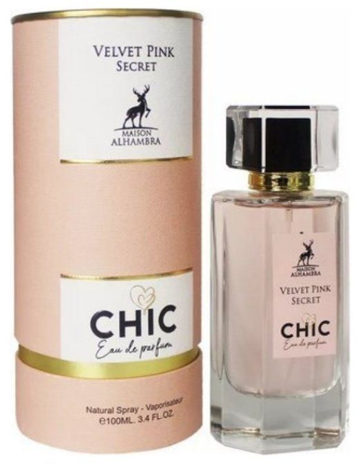 Maison Alhambra Chic Velvet Pink Secret parfüüm EDP 100 ml