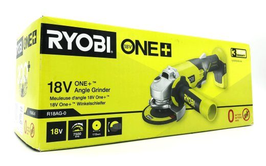 Ryobi One+ R18AG-0 18V kampinis šlifuoklis