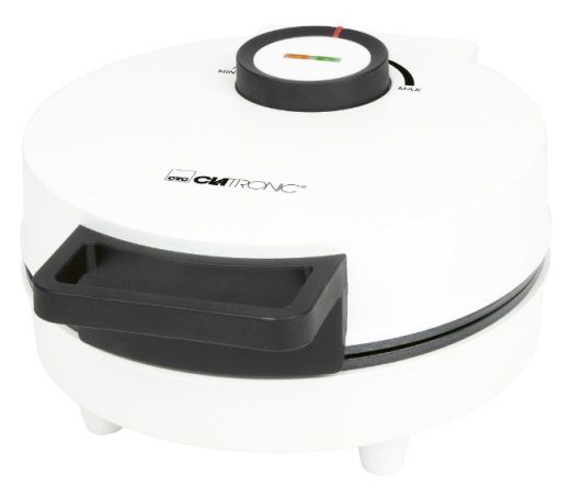 Clatronic WA 3832 1 vaffel 1200 W Must, Valge