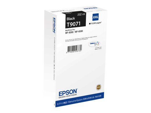 Epson C13T90714N XXL tindikassett Must