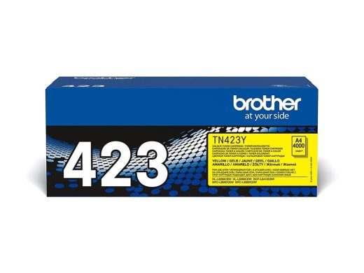 Brother TN 423Y 4000-lehekülje Kollane Toner