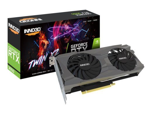 Inno3D NVIDIA GeForce RTX 3050 8GB GDDR6 videokaart