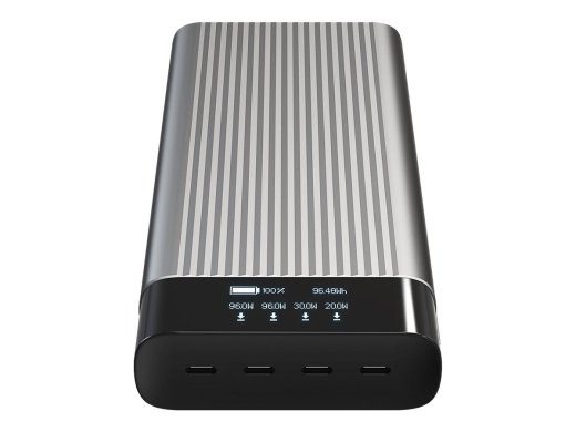 HyperJuice 245W USB-C 100Wh Battery Pack with OLED Display