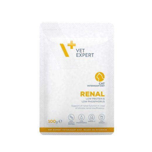 VETEXPERT Loomaarsti Dieet Kusete Kassi - märgist kööki - 100g