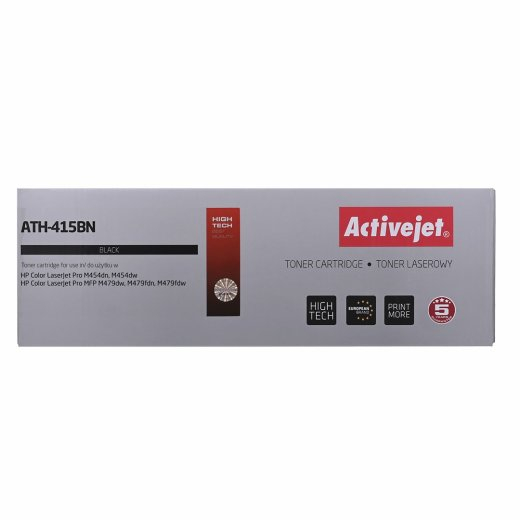 Activejet ATH-415BNX Toner (replacement HP 415X HP415X W2030X; Supreme; 7500 pages; black)