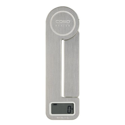Caso Scales KitchenEcostyle Maximum weight (capacity) 5 kg Graduation 1 g Display type LCD Stainless steel