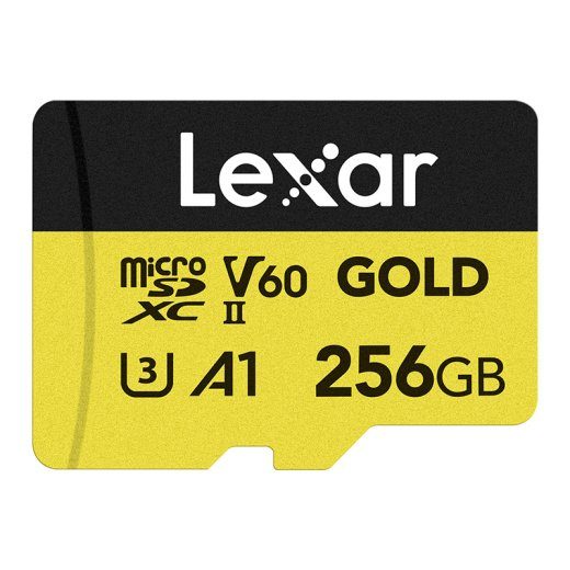 Mälukaart Lexar GOLD microSDXC 256GB