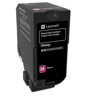 Lexmark 16K Magenta Return Program Toner Cartridge (CX725) Lexmark Magenta