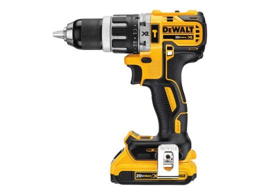 DeWALT DCD796D2-QW 18V 2-Akuga löökvõtmekomplekt