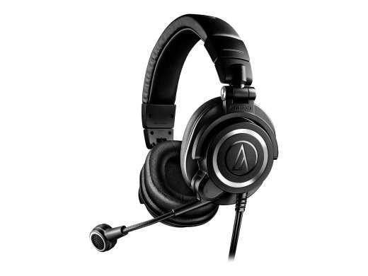 Audio-Technica ATH M50xSTS StreamSet kõrvaklappide kaabel must