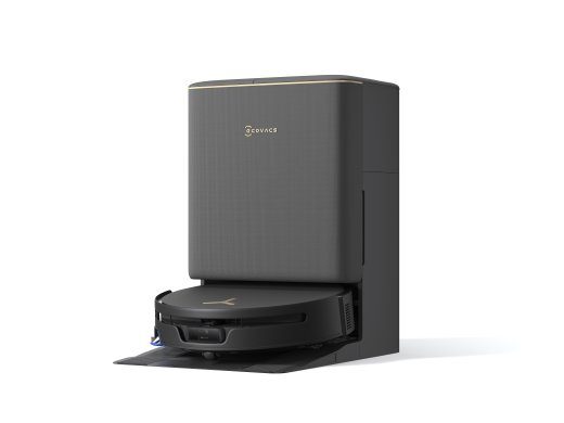Ecovacs DEEBOT T90S PRO OMNI Tolmuimeja, robot, märja ja kuiva, 40000Pa, TruEdge 3.0, ZeroTangle 4.0, OZMO Roller 3.0, must+OMNI autotühistaja