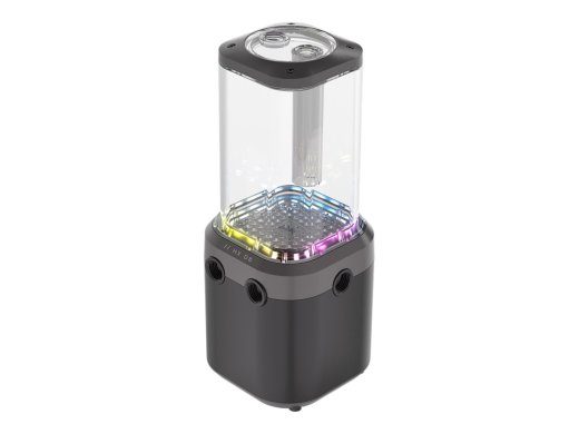 CORSAIR iCUE Link XD6 RGB ELITE Pump ja Reservoir Vedeljahutussüsteemile 1-pack Must