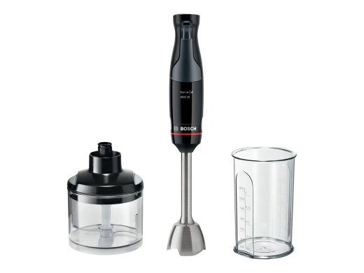 Bosch Serie 4 ErgoMaster MSM4B620 stabinis maišytuvas, pianino juodos spalvos