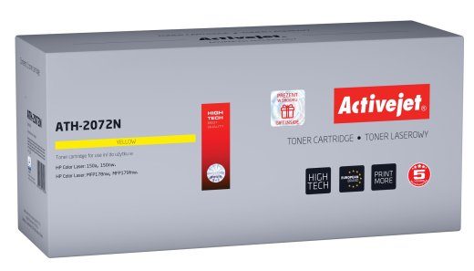 Activejet ATH-2072N toner (asendus HP 117A W2072A; 2072A Supreme; 700 lehekülge; kollane
