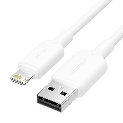 KAABEL USB2.0 KÜLGE LIGHTNING/2M VALGE LAMWH VENTION