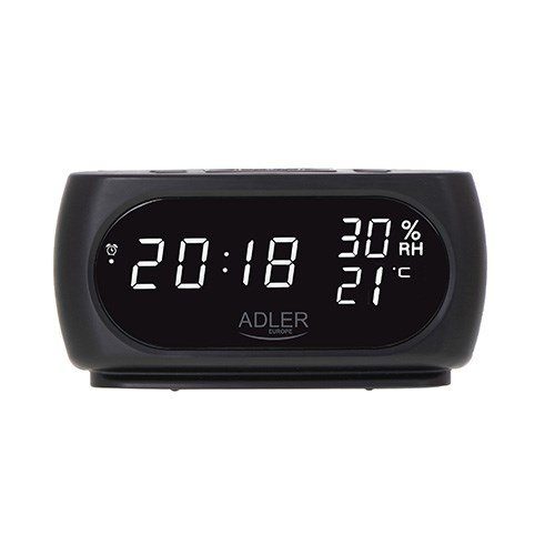 Adler AD 1186 Digital alarm clock Black