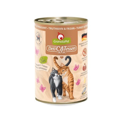 Granatapet DeliCatessen Küülik & Nali – mähe kassi toit 400 g