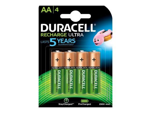 Duracell laetavad AA patareid 2500mAh