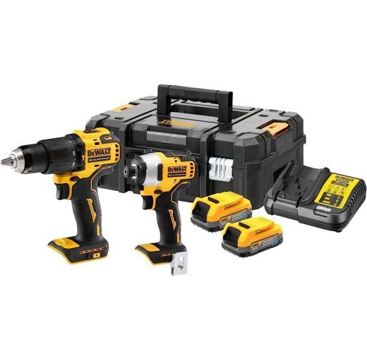 Dewalt DCK2062E2T-QW 18V suktuko ir veržliarakio rinkinys