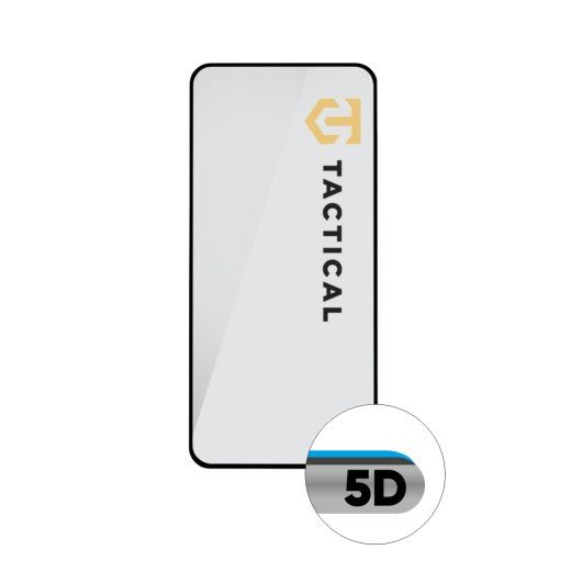 Taktikaline klaasikaitse 5D Samsung Galaxy A54 5G jaoks / must