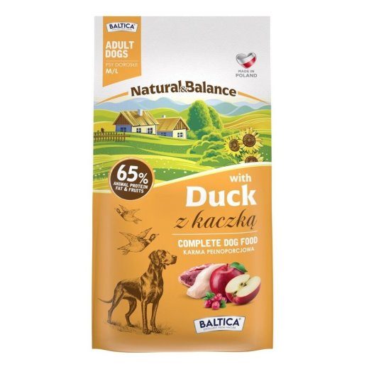BALTICA Natural & Balance Hani M/L – kuiv koeratoit – 3kg