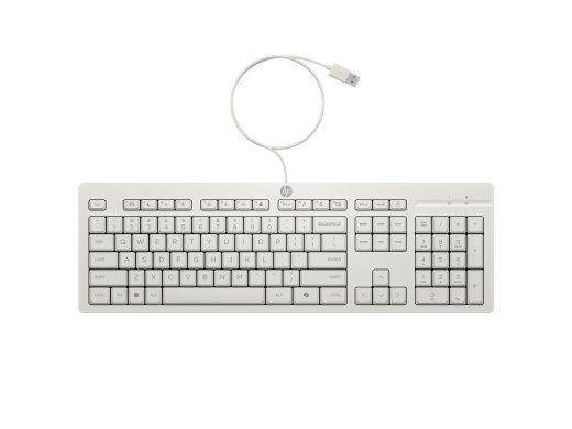 HP 225 juhtmega hiire ja klaviatuuri komplekt G2 Cashmere White ENG