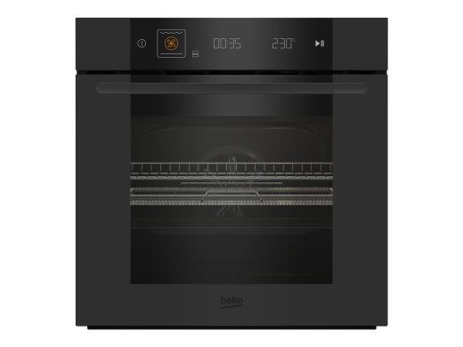 BEKO Oven MBBIMA10600MTPSWE 72 L Elektrinis Piroolizės Valdiklis jutiklinis Garo funkcija Konvekcija Aukštis 59.5 cm Plotis 59.4 cm Juodas