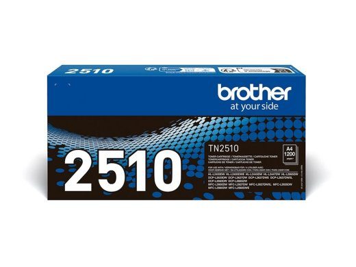 Brother TN-2510 musta 1200-lehe tonner