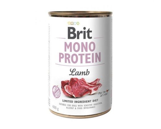 BRIT MONO PROTEIN märg koeratoit lambalihaga, 400 g