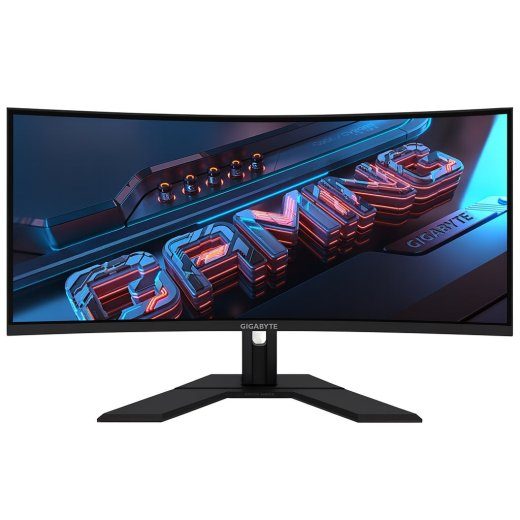Gigabyte GS34WQC A 34 " SS VA WQHD 120 Hz 1 ms 3440 x 1440 pikslit 300 cd/m² HDMI portide arv 1