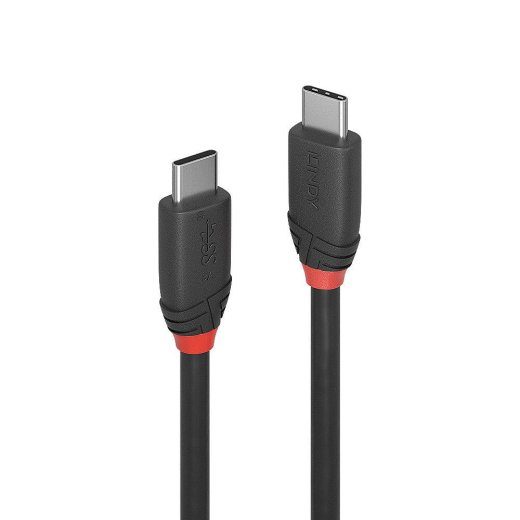 CABLE USB3.2 C-C 0,5M/BLACK 36905 LINDY