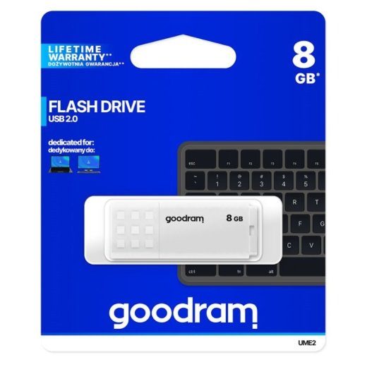 Goodram USB flash drive UME2 8 USB Type-A 2.0 White