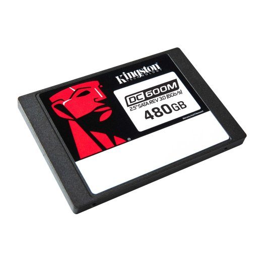 Kingston SSD DC600M 480GB 2.5-colio SATA 3Gb/s ir 6Gb/s