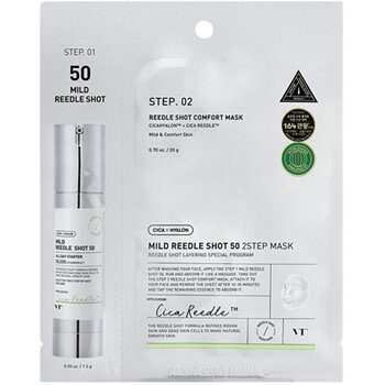Cica Mild Reedle Shot 50 Sheet 2step Mask - Face mask 1.5g