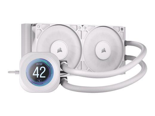 CORSAIR Nautilus 240 RS veejahutus 1-pakett valge 120 mm