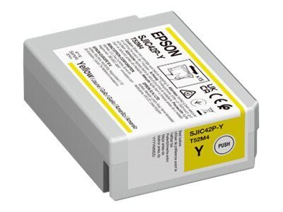 Epson SJIC42P-Y kollane tindikolb C13T52M440