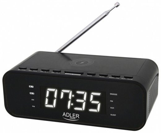ADLER AD 1192b raadio äratuskell must