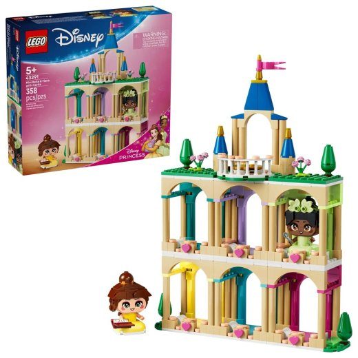 LEGO DISNEY 43291 Mažos Belle ir Tiana su tvirtove