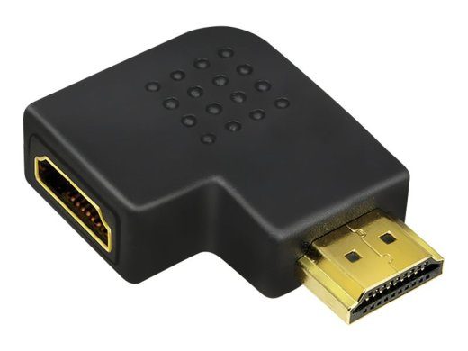 Logilink HDMI Adapter, AM to AF in 90 degree flat angled AH0008