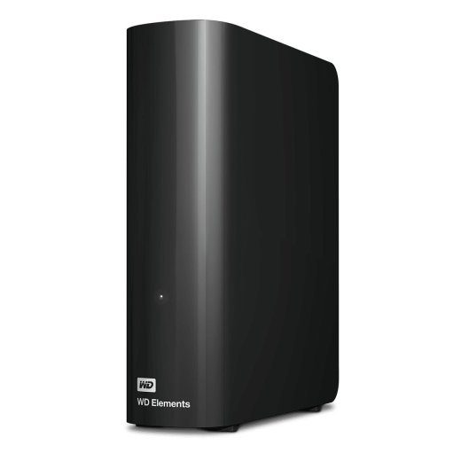 External HDD WESTERN DIGITAL Elements Desktop WDBWLG0160HBK-EESN 16TB USB 3.0 Drives 1 Black