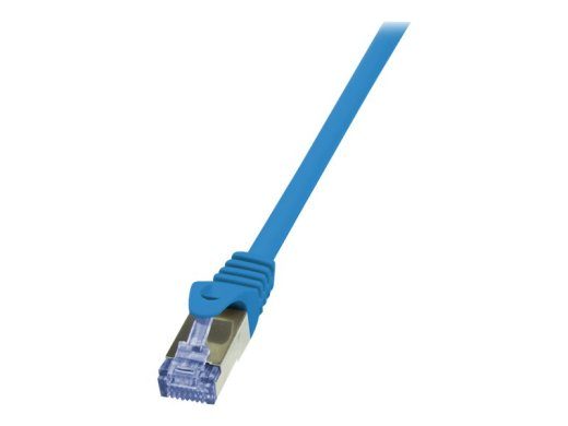 LogiLink PrimeLine CAT 6a SFTP, PiMF 1m sinine lühipaast