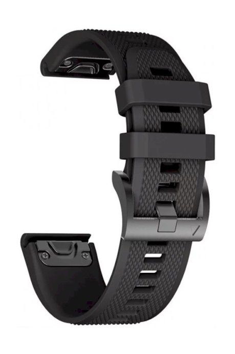 Tech-Protect Smooth Kellarihm Garmin Fenix 5/6/6 Pro jaoks 22mm / must