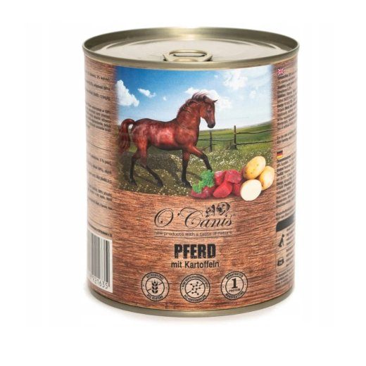 O'Canis Horse meat with potatoes - 800g märjas koeratoitu
