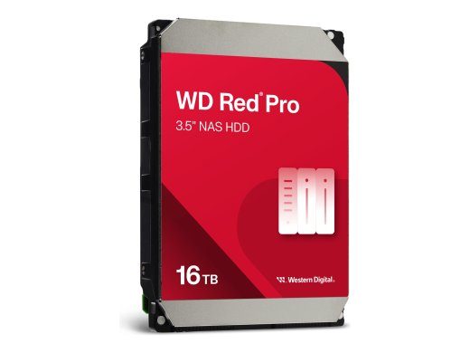 WD Red Pro 16TB 6Gb/s SATA 512MB Cache Internal 3.5colių HDD masinė
