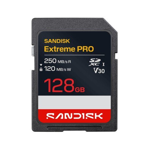 SanDisk Extreme PRO SD UHS-I 128 SDXC