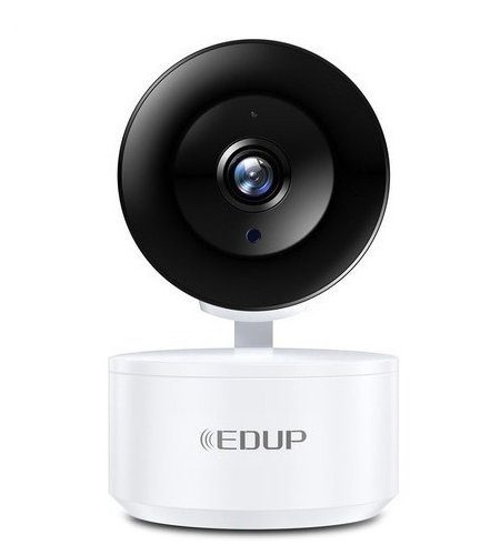 EDUP EH-2048P17 V2 Išmanus Namų IP Kamera Wi-Fi / PTZ 350° / 2K H.264 / microSD / Audio / IR WDR / USB-C