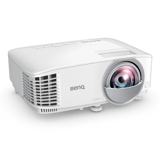 BenQ MW809STH - DLP projektor - kaasaskantav - 3D - 3600 ANSI luumenit - WXGA (1280 x 800) - 16:10 - 720p - lühikese projektsiooniga fikseeritud ob...
