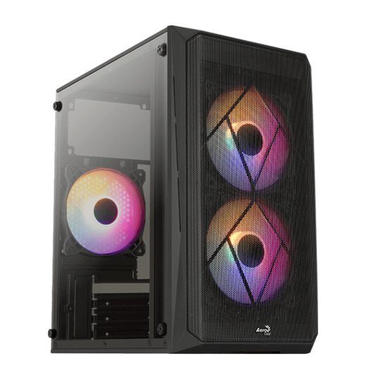 AeroCool CS-107-A-BK-v2 Micro ATX tornikaas